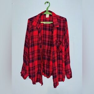 Plaid Faded Glory Top